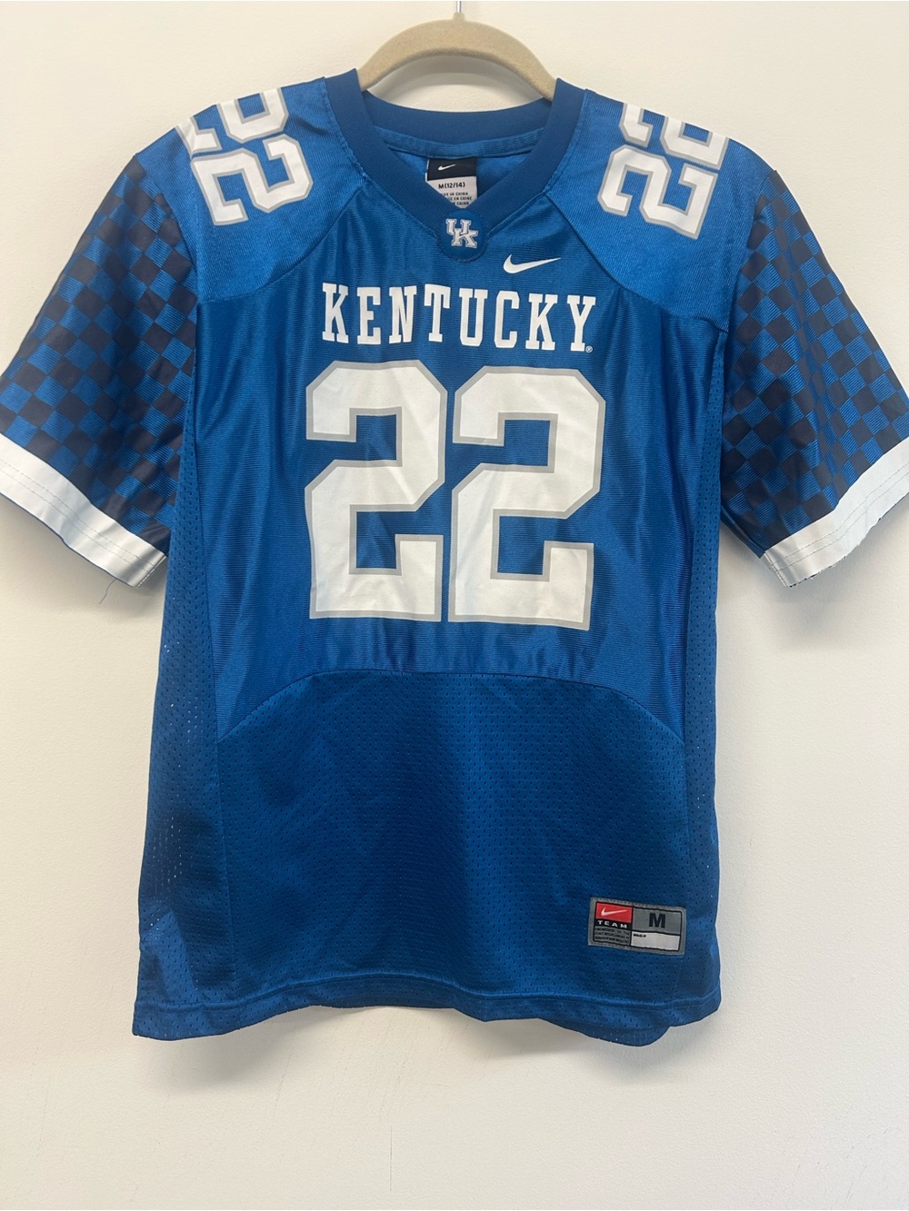 Nike Kids Blue Kentucky #22 Football Jersey